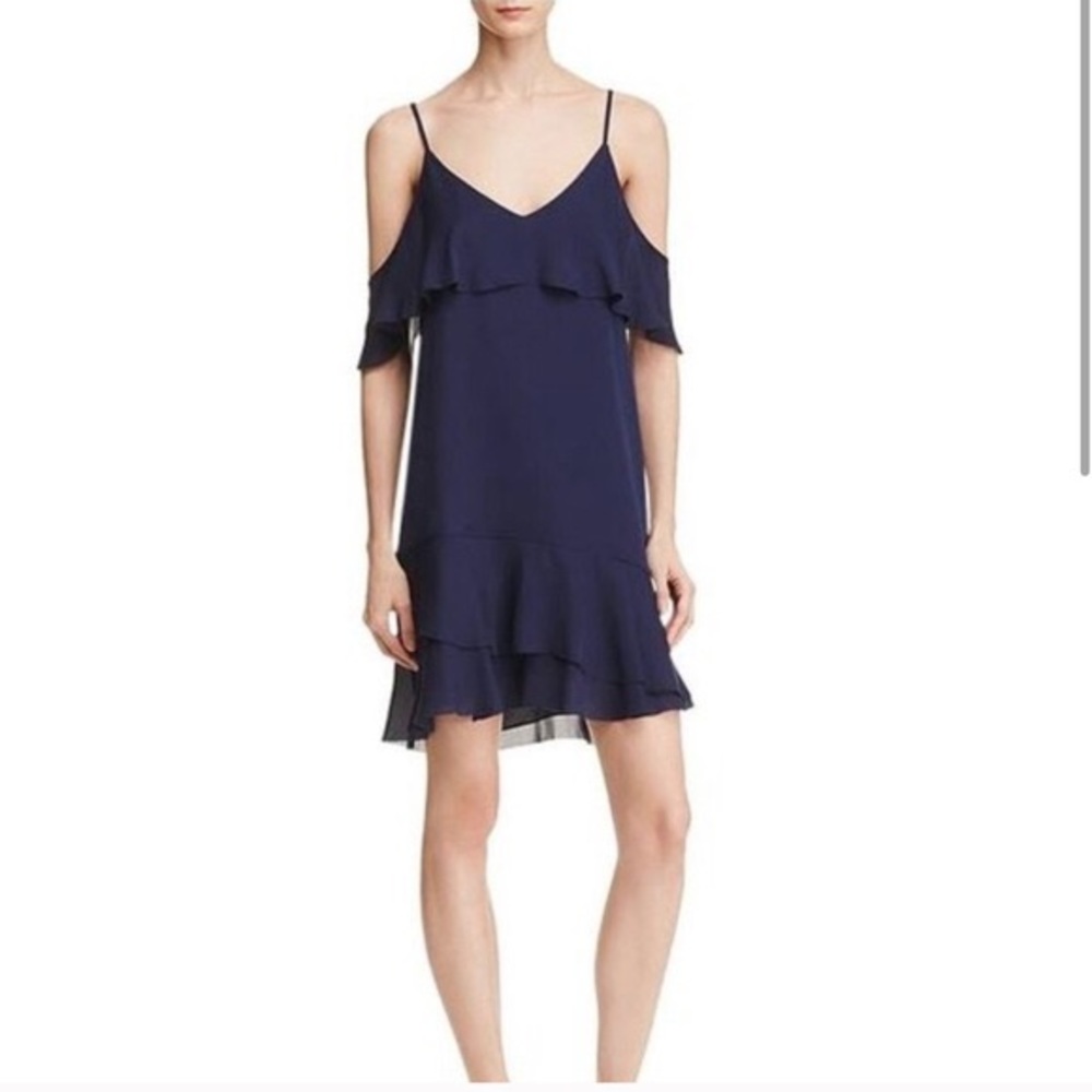 Parker navy blue dress